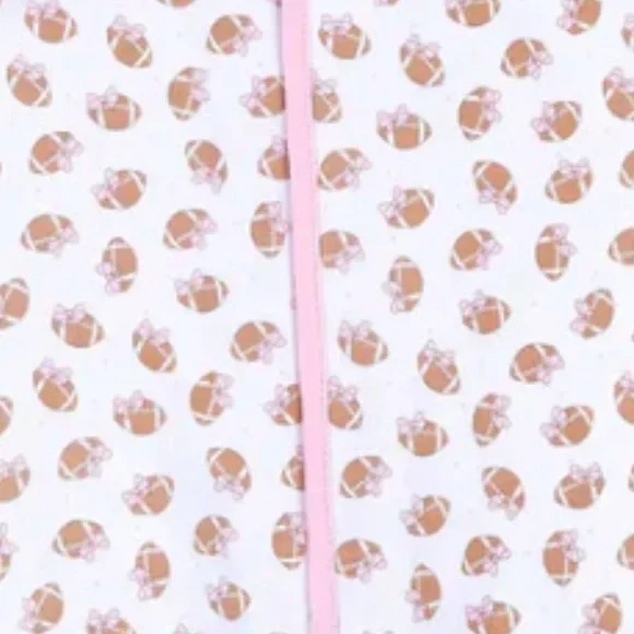 Magnolia Baby Footie Tiny Football 12 months NWT - Picture 2 of 4